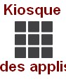 IKiosque des applis Courrier