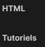 Mozilla developper HTML